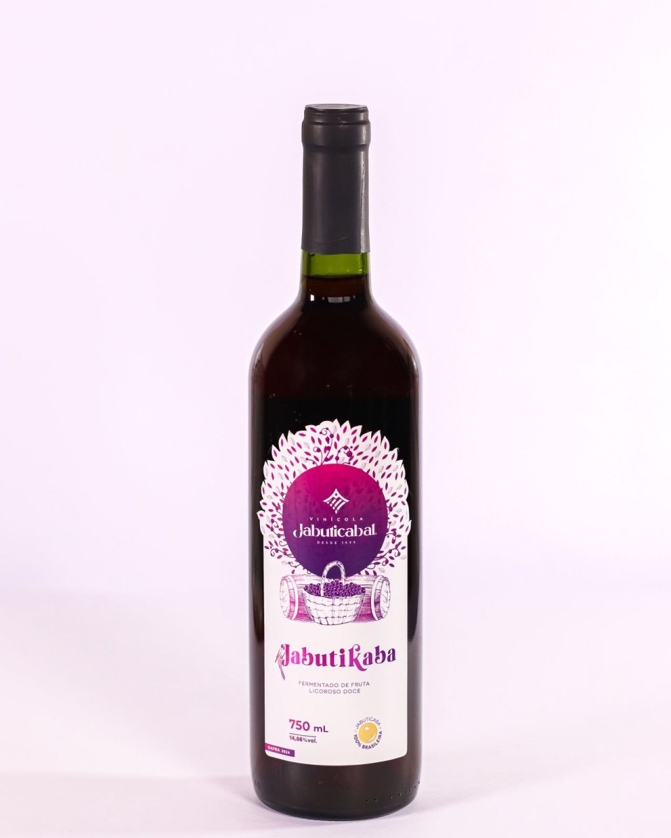 Vinho de Jabuticaba Licoroso 750ml SAFRA 2022 “JabutiKaba Licoroso”