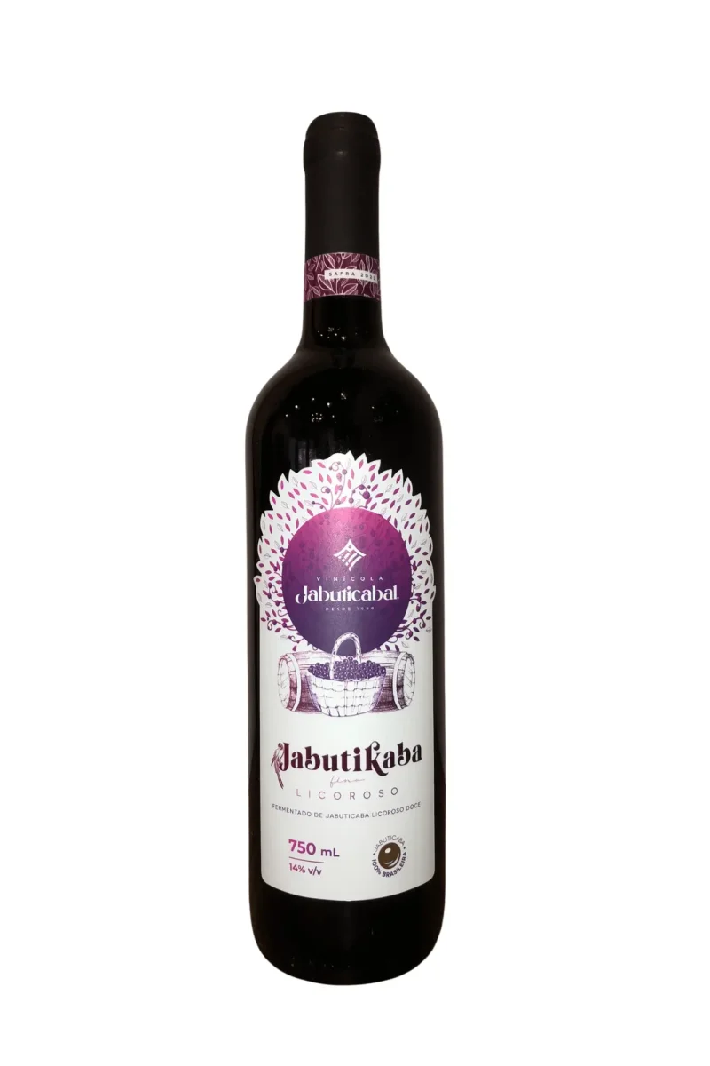 Vinho de Jabuticaba Licoroso 750ml SAFRA 2024 “JabutiKaba Licoroso”